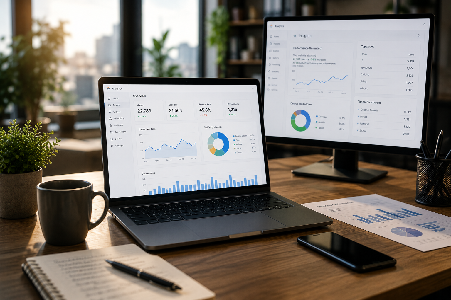 how metriko works as google analytics alternative