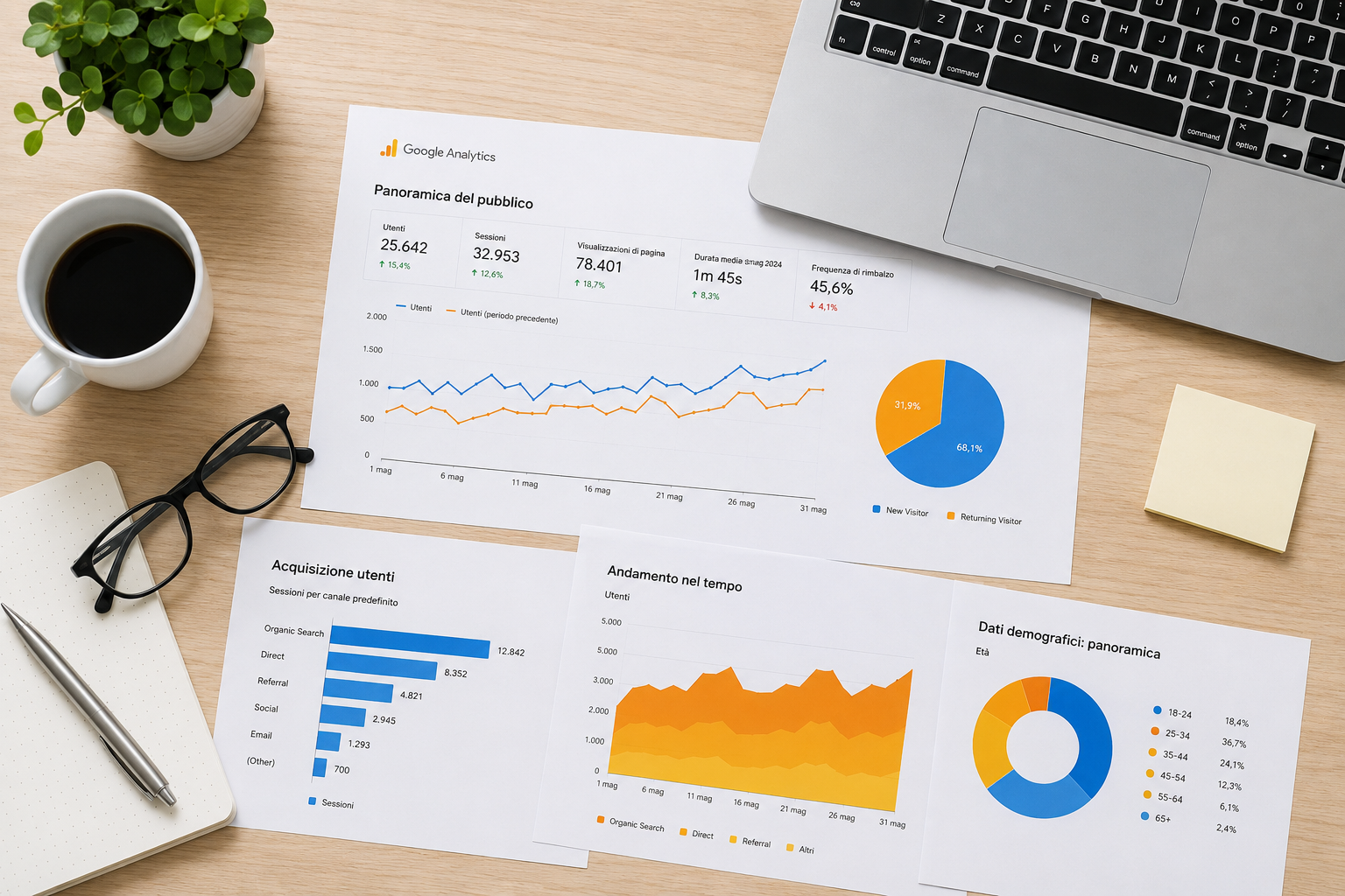 Acquisition Report in GA4: How to Read It in 5 Minutes | Metriko